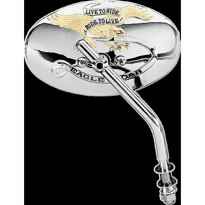 6 "LIVE TO RIDE OVL MIRROR KA-65EG-BC429