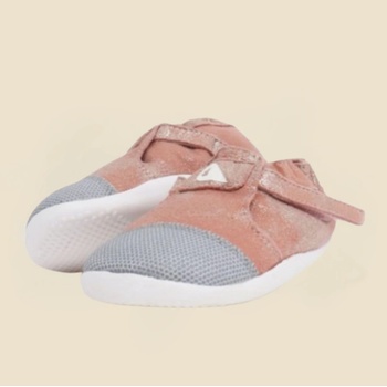 bobux Bobux: Xplorer Arctic: обувки за прохождане с подплата от вълна Мерино - Pink Sparkle (No 18-22) (500517-22)