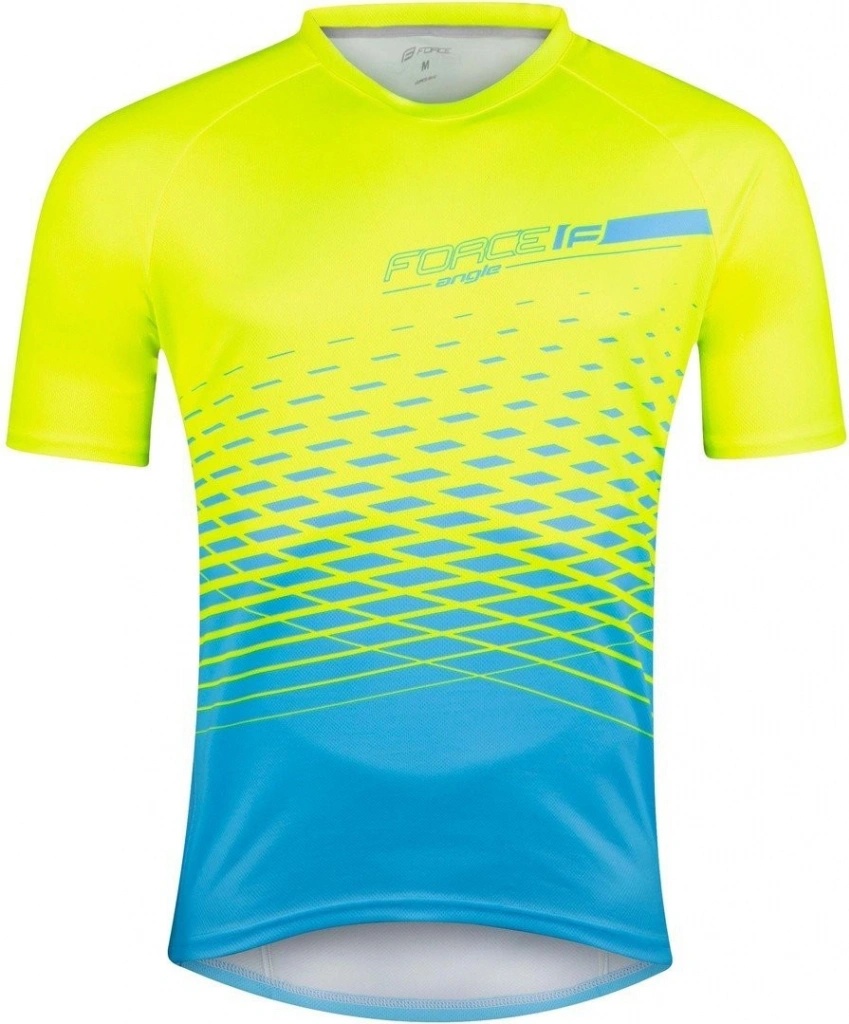 Force MTB ANGLE fluo-modrý