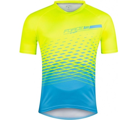 Force MTB ANGLE fluo-modrý
