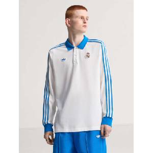 Adidas originals Тениска Real Madrid Terrace Icons Long Sleeve Polo (JN3065)