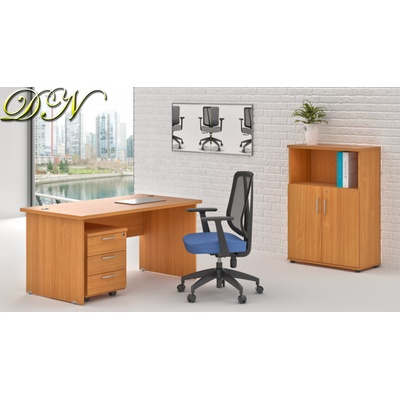 NABYTOK-DIZAJNOVY.SK ZE 1.4 11 Zostava kancelárskeho nábytku Komfort 1.4 buk