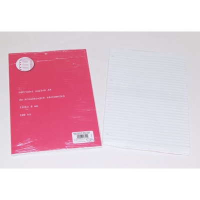 EKO Bobo náplň do charis bloku A4 linkovaná 100 l. – Zboží Dáma