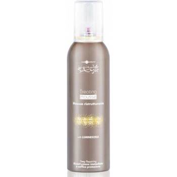 Hair Company Professional ПОДХРАНВАЩ МУС С МАСЛО ОТ МАКАДАМИЯ И АРГАН hair company inimitable style treating mousse 200ml