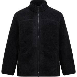Peak Performance Мъжко поларено яке Peak Performance Solid Pile Jacket Fleece jacket - Black / Black (005-7162-0113)