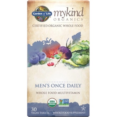 Garden of Life Mykind Organics | Men's Once Daily [30 Таблетки]