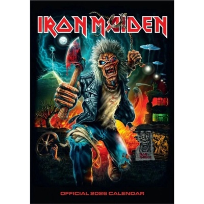 Nástěnný oficiální IRON MAIDEN A3 Velikost: UNI 2026