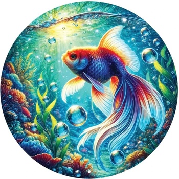 Art Puzzle - Puzzle Round Puzzle Aquarium - 570 piese