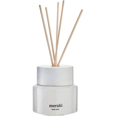 Meraki Vonný difuzér FRESH LINEN 100 ml bílý