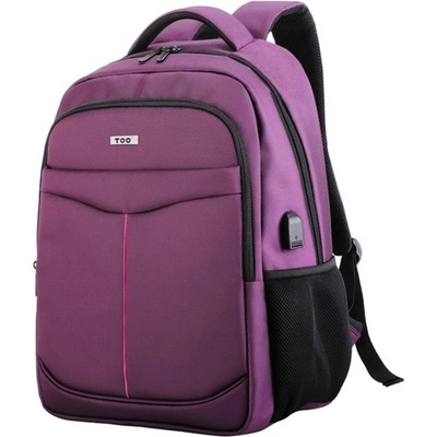 TOO 15, 6" лилава раница с usb порт bpsw012p156-usb (bpsw012p156-usb)