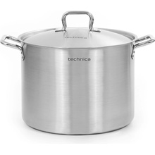 TECHNICA Hniec vysoký 15,4 l, priemer 280 mm, z nehrdzavejúcej ocele s pokrievkou Gold Line
