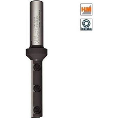 IGM F047-12281 - Drážkovací žiletková fréza na dřevo pr. 12x39,5mm, stopka 8 mm