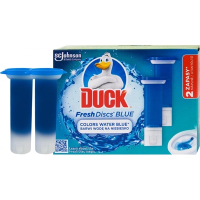 DUCK Fresh Discs duonáplň WC Blue 2 x 36 ml