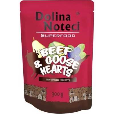 Dolina Noteci Superfood Hovädzie & Husacie srdcia 300 g