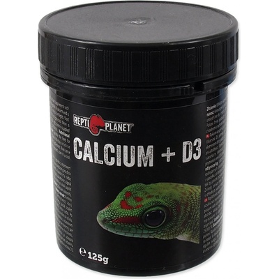 Repti Planet Calcium + D3 125 g – Zbozi.Blesk.cz