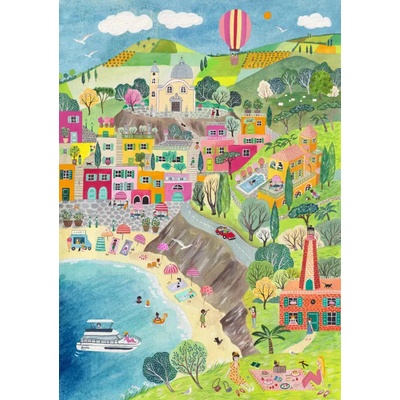 Pieces & Peace - Puzzle Walking in Italy - 2 000 piese