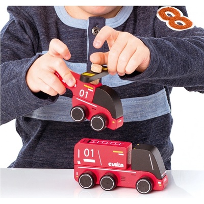 Rappa Hasiči autíčko s helikoptérou