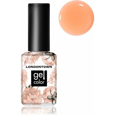 LONDONTOWN Gel Color Citron gelový lak na nehty průsvitná broskvová 12 ml