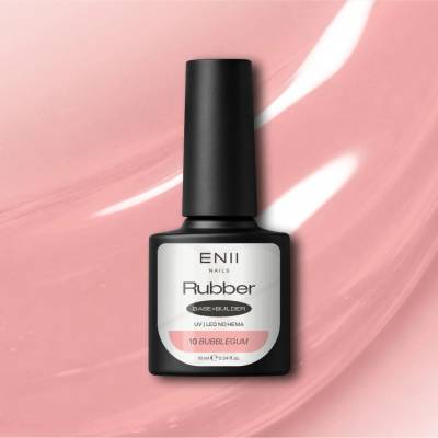 ENII NAILS RUBBER Base Bubblegum 10 NO HEMA and NO TPO 10 ml