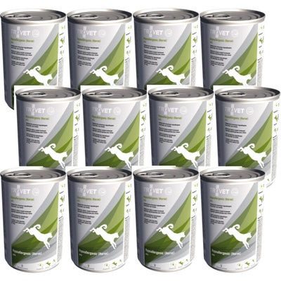 Trovet HPD Hypoallergenic s koňským masem 12 x 400 g