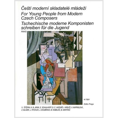 Českí moderní skladatelia mládeži klavír sólo