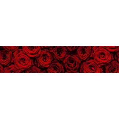 Dimex KI260-132 Fototapeta do kuchyně Red Roses rozměry 260 x 60 cm