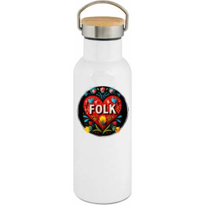 123TRIKO termoska Folklor do srdce, V2 500 ml