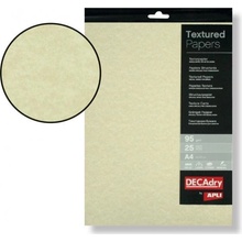 štrukturovaný papier Pergamen Champagne 95g 25 hárkov