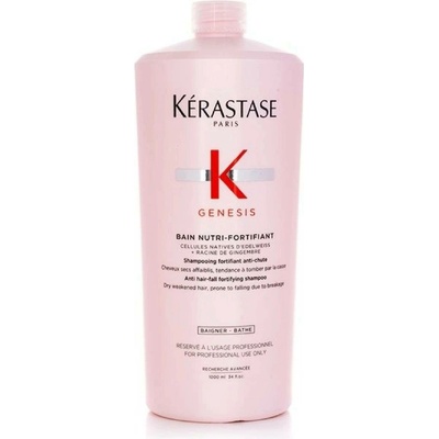 Kérastase Šampon proti vypadávání suchých vlasů Genesis Bain Nutri-Fortifiant Anti Hair-Fall Fortifying Shampoo 1000 ml