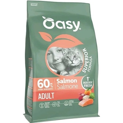 Oasy Cat Superior Adult losos 1,5 kg