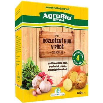 AgroBio Clonoplus pro rozložení hub v půdě 1x10g
