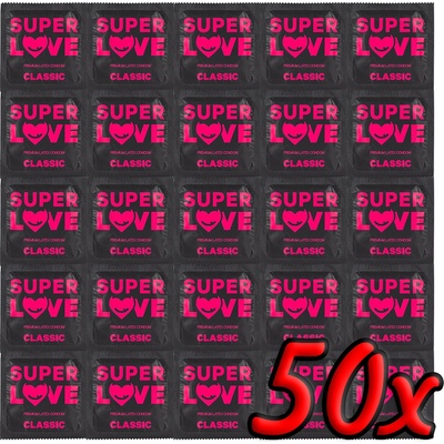 SuperLove Premium Latex Condoms Classic 50 pack