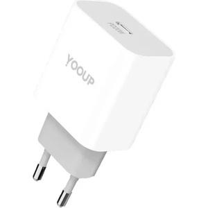 YOOUP 20W NC60-C бяло мрежово зарядно устройство (NC60-C) (NC60-C)
