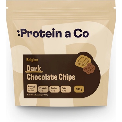 Protein a Co Čokokôstky Tmavá belgická čokoláda 0,5 kg