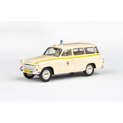 Abrex Škoda 1202 1964 sanitní vůz MÚNZ Brno 1:43