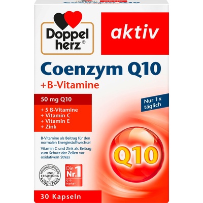 Doppelherz Коензим q10 + Витамини от група В - 30 капсули