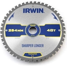 Irwin Pilový kotouč s SK plátkem, 254 x 30 mm, 48 zubů, pokosové pily, MPP, Construction IP254/48