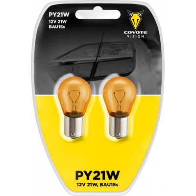 Coyote Vision 50133 PY21W BAU15s 12V 21W oranž 2 ks – Hledejceny.cz
