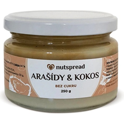 Nutspread kokosovo-arašidové máslo 250 g