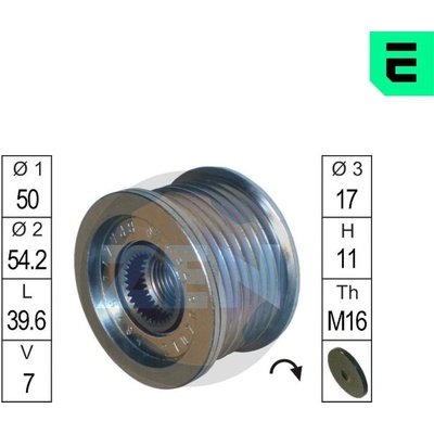 Voľnobeżka alternátora ERA ZN5494