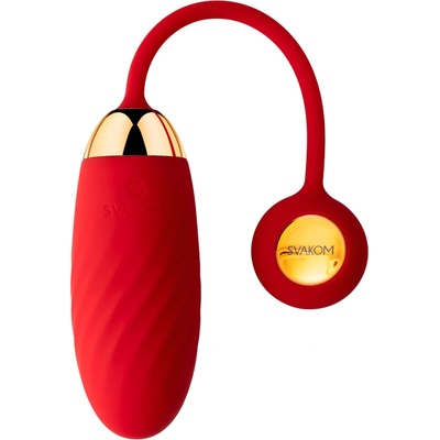 SVAKOM Ella Neo - интелигентно вибриращо яйце (червено)