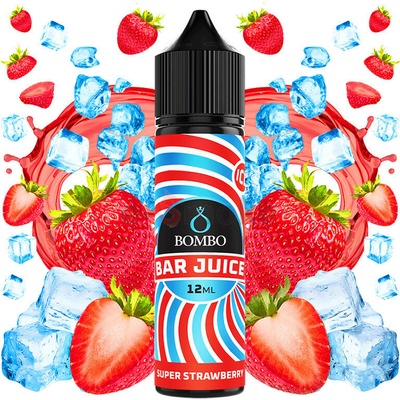 Bombo Bar Juice Shake & Vape Super Strawberry 12 ml