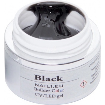 Nail1 BLACK Builder Color UV/LED Gel 7 ml