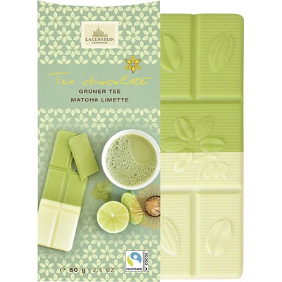 LAUENSTEIN Bílá se zeleným čajem matcha a limetkou 60 g
