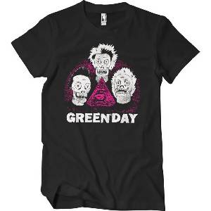 Green Day Skulls Black XL Риза (WMX-1-GDAY009-H85-3-BK-XL)