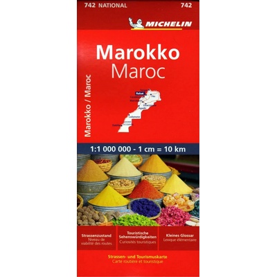 Maroko č. 742 mapa