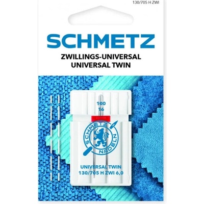 Dvojihla univerzálna Schmetz 130/705 H ZWI BR SES 6,0 100 TWIN