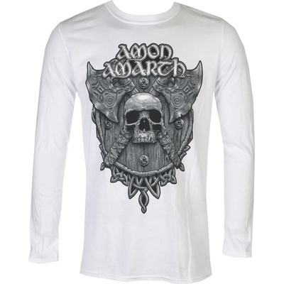 Plastic head тениска метална мъжки Amon Amarth - СИВ ЧЕРЕП - PLASTIC HEAD - PH11897LS