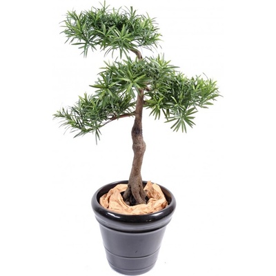 Luxusní umělý strom PODOCARPUS BONSAI*4, 100cm