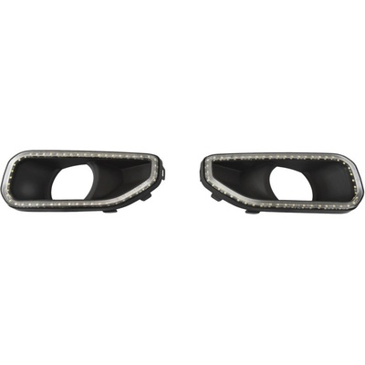 Rámček hmlového svetla nárazníka, Jeep Wrangler JL, Gladiator JT, serie HALO